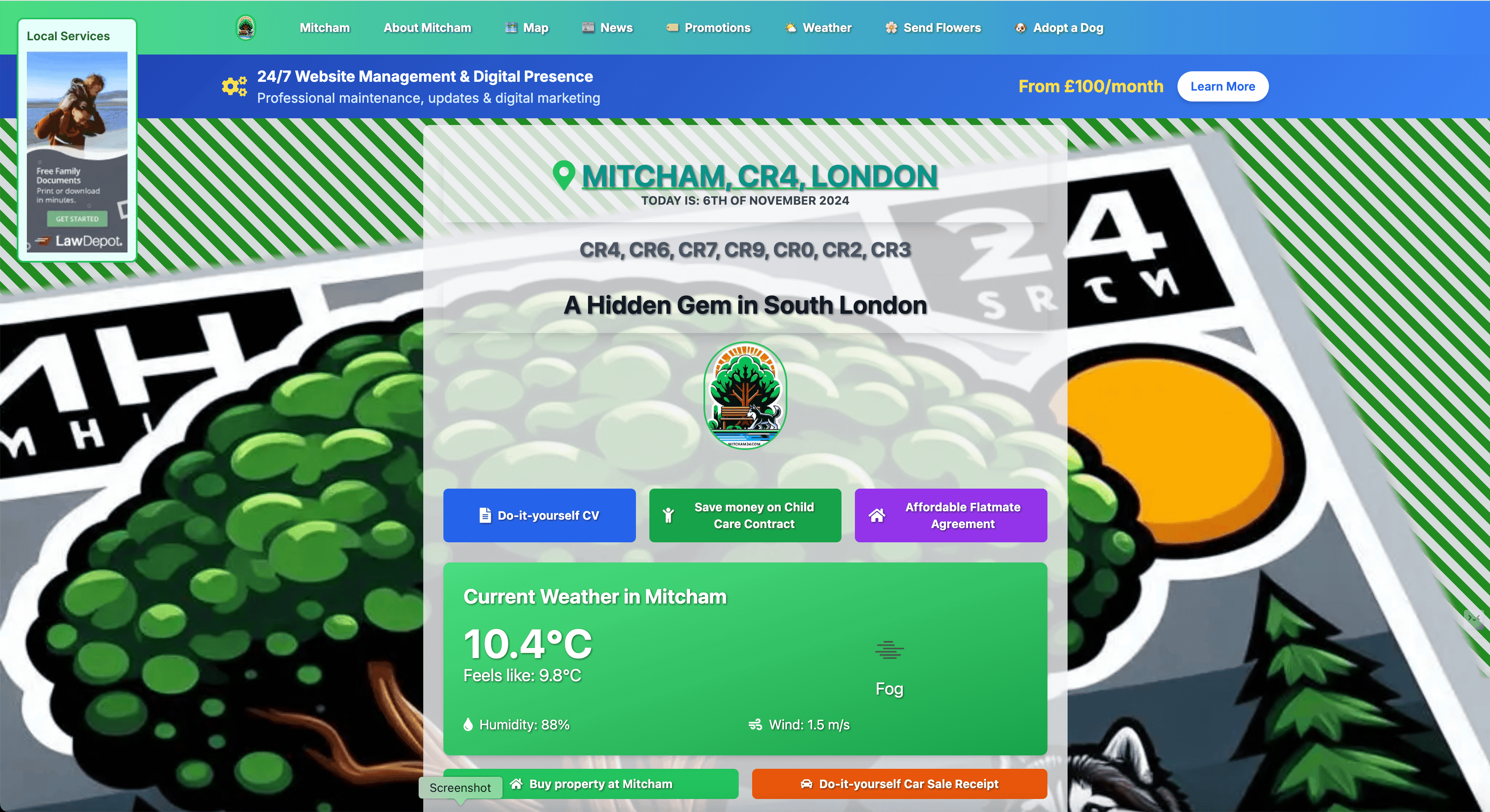 Mitcham24.com - Local Community Project